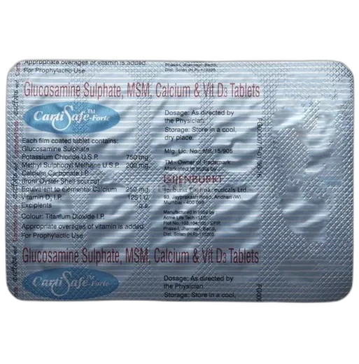 cartisafe forte tablet 10's